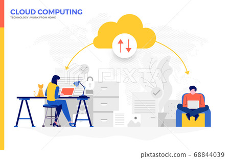 Cloud Computiong for Work from Home 04 Cloud Computiong for Work from Home 04 68844039