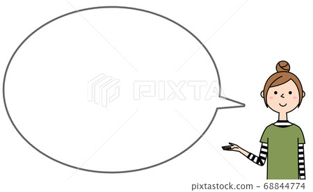 Explain young lady balloon Explain young lady balloon 68844774