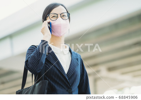 Virus, face mask, protection 68845906