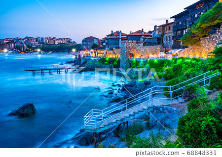 Sozopol, Bulgaria - Blue hour on Black Sea 68848331