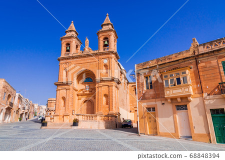 Marsaxlokk, medieval church in Malta 68848394