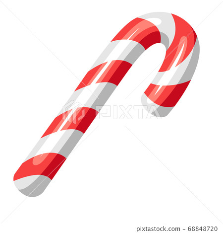 Illustration of striped candy. 68848720