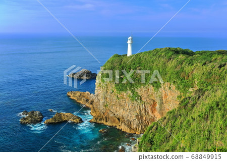 [Kochi Prefecture] Cape Ashizuri under sunny weather 68849915