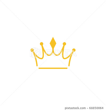Crown icon design template vector isolated - Stock Illustration ...