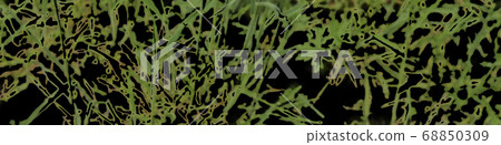 Abstract texture of green on a black background. Abstract texture of green on a black background. 68850309