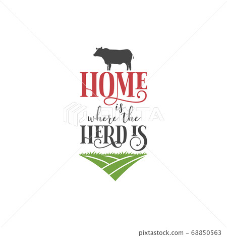 Farm quote lettering typography Farm quote lettering typography 68850563