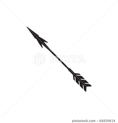 Arrow icon design template vector isolated - Stock Illustration ...