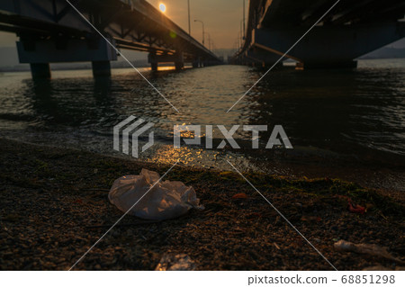 Take a picture of Lake Biwa Bridge over Lake Biwa, Shiga Prefecture 68851298