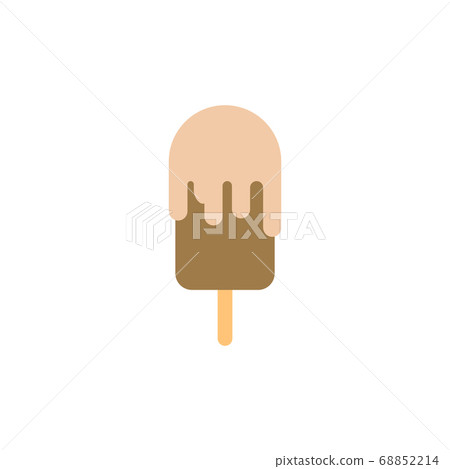 Ice cream icon design template vector isolated Ice cream icon design template vector isolated 68852214