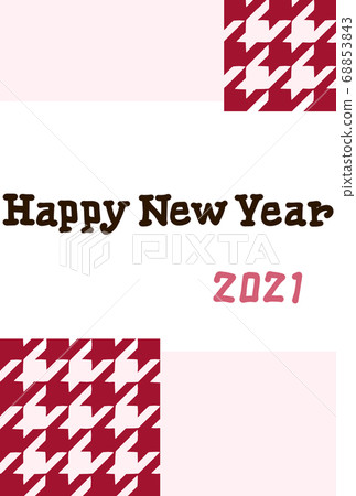 happy new year 2021 houndstooth happy new year 2021 houndstooth 68853843
