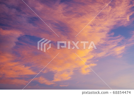 Background of colorful cloud and sky 68854474