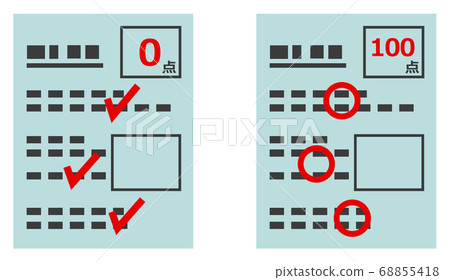 分級測試表格 分級測試表格 68855418