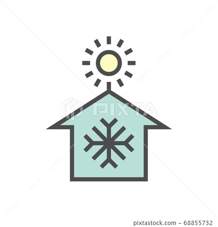 Air conditioner control vector icon design, Air conditioner control vector icon design, 68855732