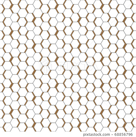 White seamless honeycomb hexagonal art wall texture White seamless honeycomb hexagonal art wall texture 68856796