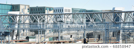 Akrobaten pedestrian bridge in Oslo, Norway Akrobaten pedestrian bridge in Oslo, Norway 68858947