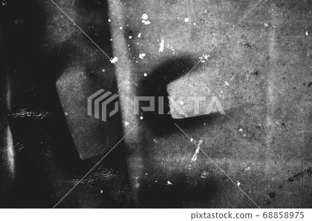 Photo of old surface texture in black and white colors 68858975