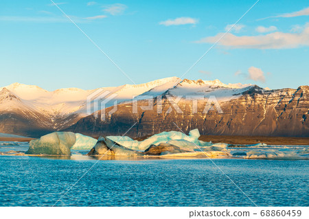 Incredible natural landscape largest glacier on Incredible natural landscape largest glacier on 68860459
