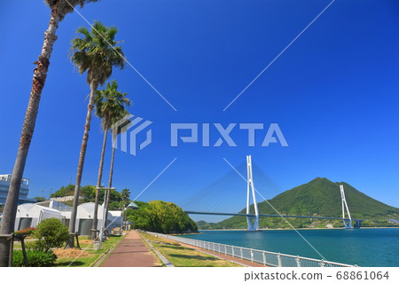 [Ehime Prefecture] Tatara Bridge in early summer 68861064