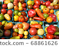 Organic Tomatoes at New York Farmers Market 68861626