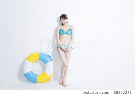 A woman in a bathing suit A woman in a bathing suit 68862271