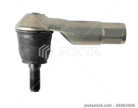 Spare part as ball joint isolated on white background. Spare part as ball joint isolated on white background. 68863808