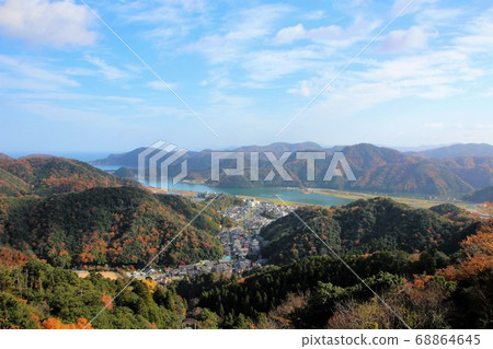 Scenery seen from the summit of Kinosaki Onsen Ropeway 68864645