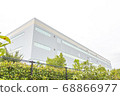 The appearance of a beautiful and new precision machinery factory 68866977