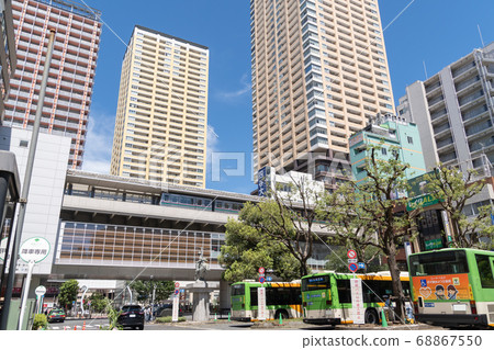 車站日暮里站前的風景 68867550