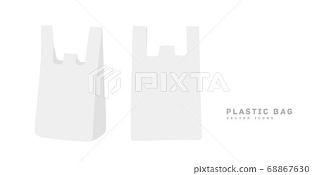 購物袋，塑料袋，插圖素材 68867630