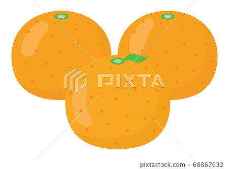 3 tangerines 68867632