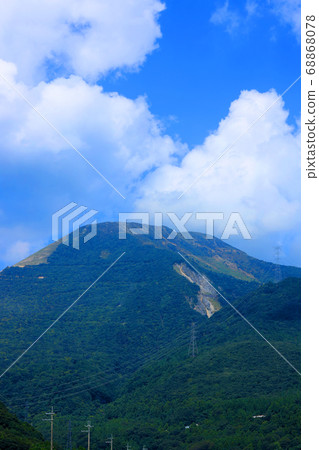 滋賀縣米原市伊吹岐山的風景，夏日的天空，伊吹岐山[八月] 68868078