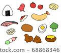 Side dish of lunch box 68868346