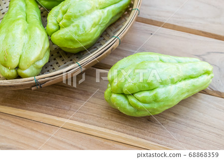 Fresh Chayote fruit Fresh Chayote fruit 68868359