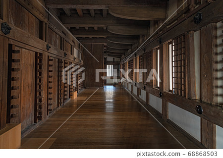 National Treasure Himeji Castle Great Corridor Corridor National Treasure Himeji Castle Great Corridor Corridor 68868503