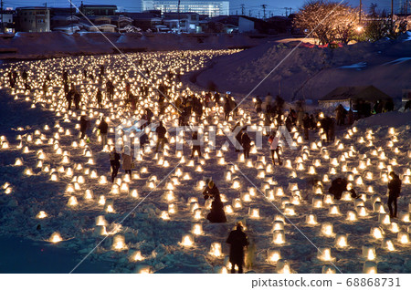 Mini Kamakura of snow country Akita prefecture Yokote-shi 68868731
