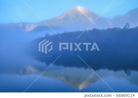 大正池早上的神ish 68869114