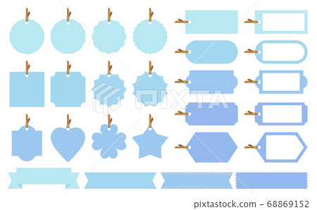 Tag variation set - Stock Illustration [68869152] - PIXTA