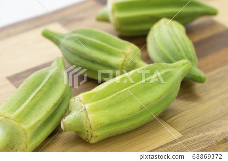 切菜板上的秋葵（大衛之星） 68869372