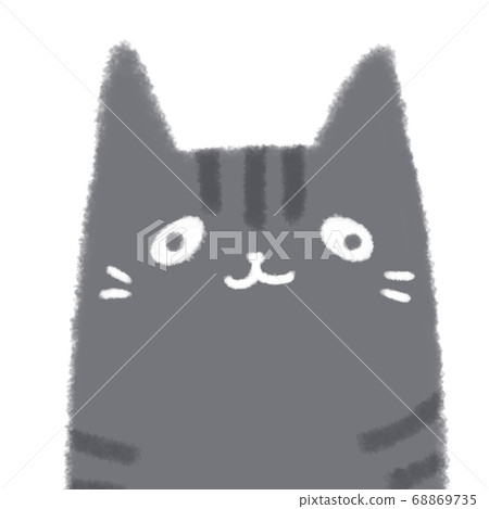 一隻鬆散的Sabatra貓的插圖 68869735