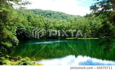 神社池塘 68870711