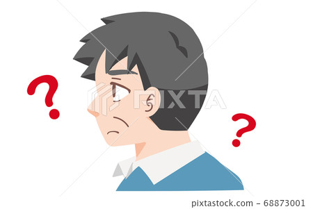中年男子麵部表情圖 中年男子麵部表情圖 68873001