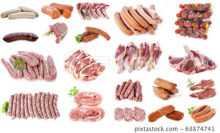 group of meat group of meat 68874741