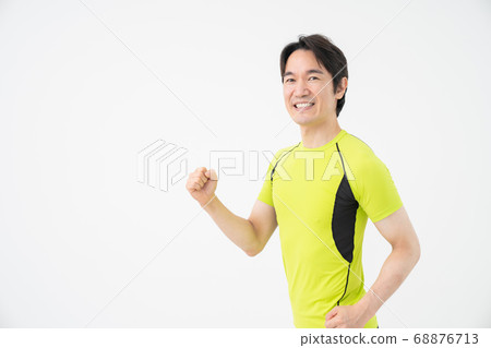 中間人健身形象 中間人健身形象 68876713
