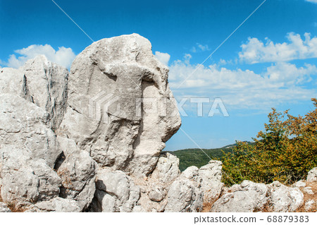 Stone warrior Antece in Cilento National Park Stone warrior Antece in Cilento National Park 68879383