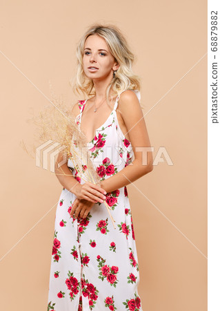 beautiful women in sundresses