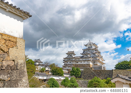 National treasure Himeji castle coalition castle tower group National treasure Himeji castle coalition castle tower group 68880131