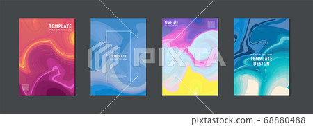 Artistic covers or poster design. Creative colours backgrounds. Artistic covers or poster design. Creative colours backgrounds. 68880488