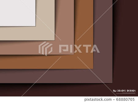 Abstract brown earth tone color design of paper... - Stock Illustration ...