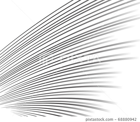 Comic speed lines background Rectangle fight stamp 68880942