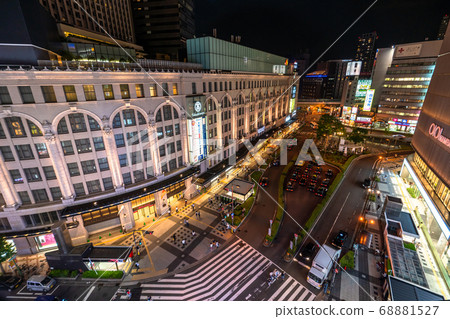 <<Osaka Prefecture>> Nankai Namba Station, Minami night <<Osaka Prefecture>> Nankai Namba Station, Minami night 68881527